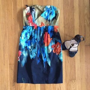 Anthropologie Moulinette Soeurs Strapless Dress